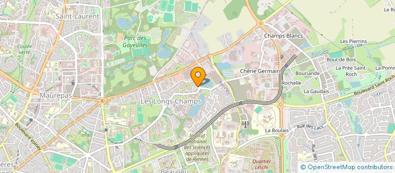 localisation de l'entreprise MONSIEUR LASSANA FOFANA  RENNES