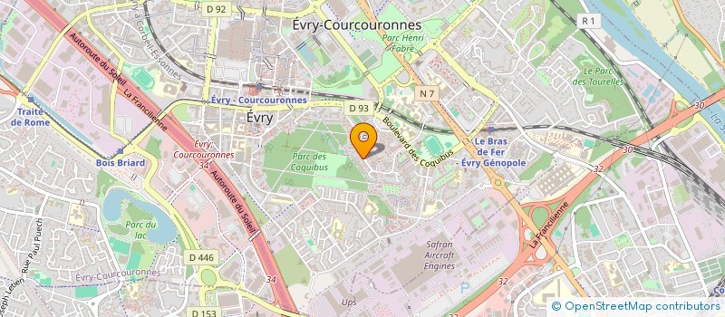 localisation de l'entreprise MONSIEUR LASSANA GARY à EVRY-COURCOURONNES