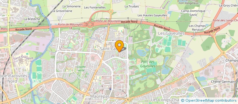 localisation de l'entreprise MONSIEUR LASSANA GUIRASSY  RENNES