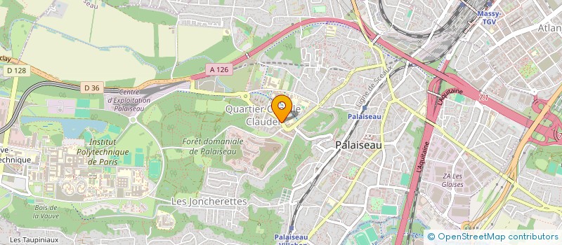 localisation de l'entreprise MONSIEUR LASSANA KAMARA  PALAISEAU