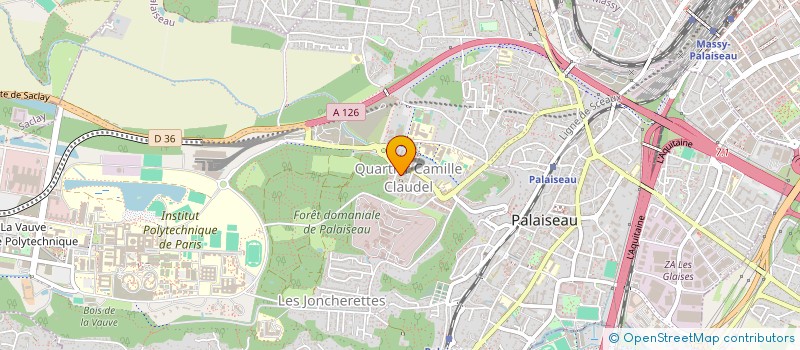 localisation de l'entreprise MONSIEUR LASSANA KEITA à PALAISEAU