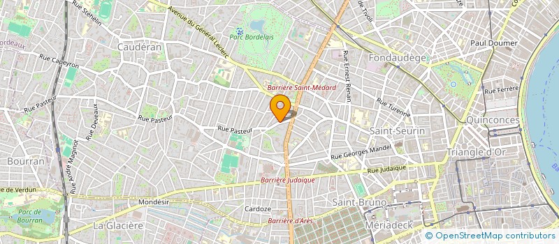 localisation de l'entreprise MONSIEUR LASSANA KONATE  BORDEAUX