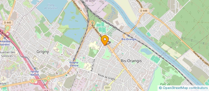 localisation de l'entreprise MONSIEUR LASSANA NDIAYE à RIS-ORANGIS
