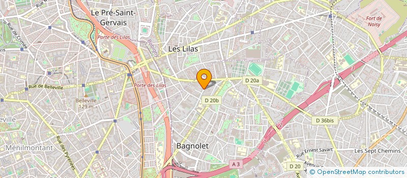 localisation de l'entreprise MONSIEUR LASSANA SAKHO à BAGNOLET