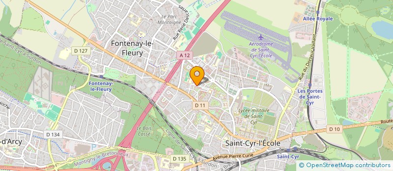 localisation de l'entreprise MONSIEUR LASSANA SAKHO  SAINT-CYR-L'ECOLE