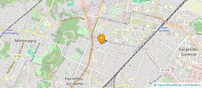 localisation de l'entreprise MONSIEUR LASSANA SAMATE à PIERREFITTE-SUR-SEINE