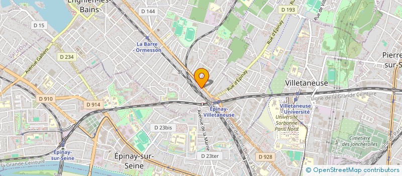 localisation de l'entreprise MONSIEUR LASSANA SEHIDRA  DEUIL LA BARRE