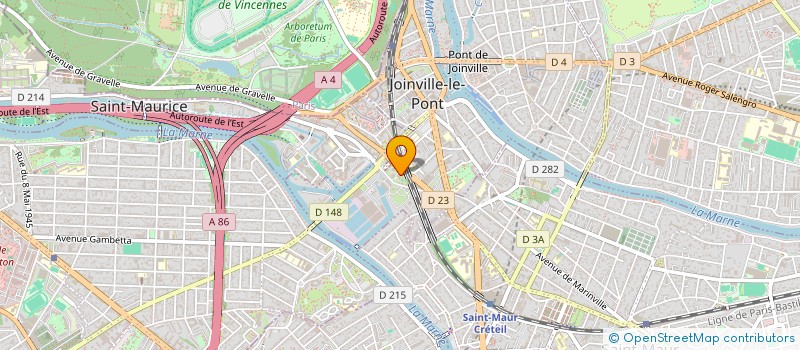 localisation de l'entreprise MONSIEUR LASSANA SIBY  JOINVILLE-LE-PONT