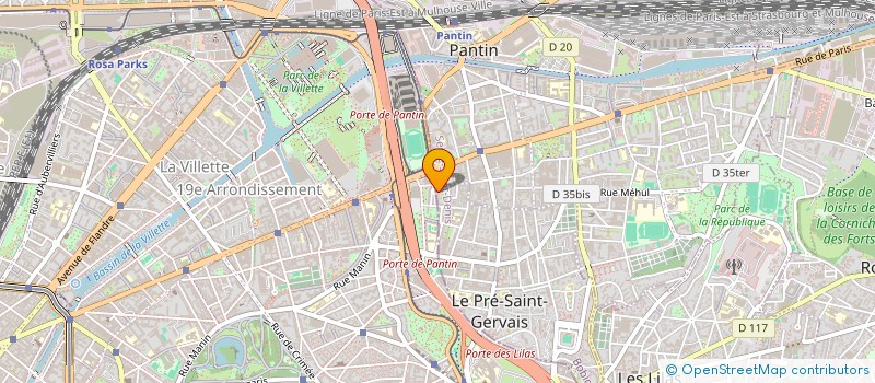 localisation de l'entreprise MONSIEUR LASSANA SIDIBE CISSOKHO à LE PRE-SAINT-GERVAIS