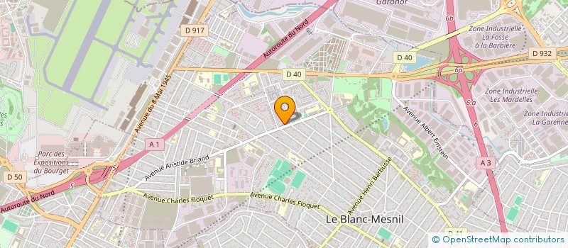 localisation de l'entreprise MONSIEUR LASSANA SISSOKO à LE BLANC-MESNIL