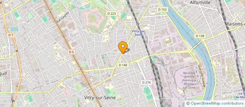 localisation de l'entreprise MONSIEUR LASSANA SOUMARE  VITRY-SUR-SEINE