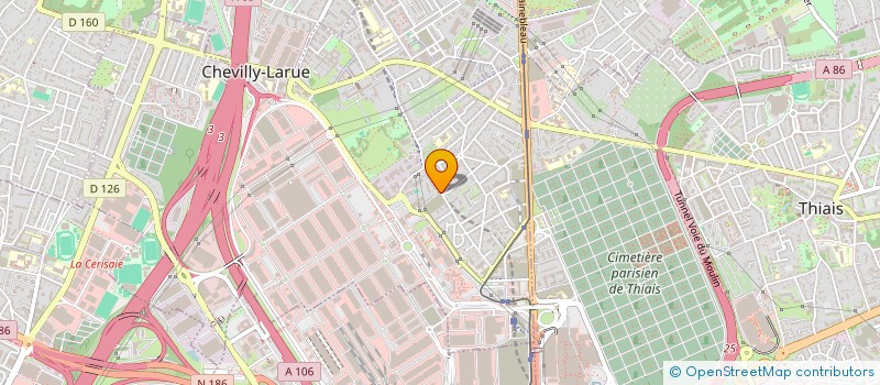 localisation de l'entreprise MONSIEUR LASSANA SOUMARE  CHEVILLY-LARUE