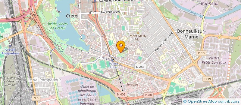 localisation de l'entreprise MONSIEUR LASSANA SY  CRETEIL