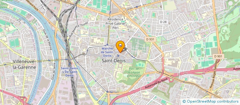 localisation de l'entreprise MONSIEUR LASSANA THIAM à SAINT-DENIS