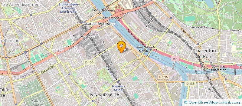 localisation de l'entreprise MONSIEUR LASSANA YATTABARE  IVRY-SUR-SEINE