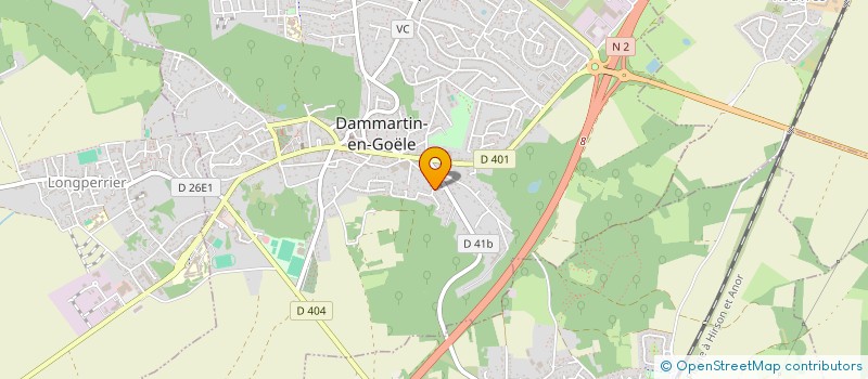 localisation de l'entreprise MONSIEUR LASSENI WOYOKOTE  DAMMARTIN-EN-GOELE