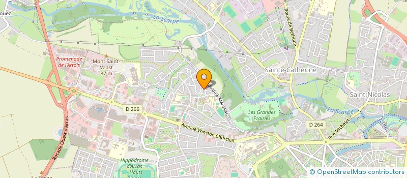 localisation de l'entreprise MONSIEUR LASSINA DOUMBIA  LE BLANC-MESNIL