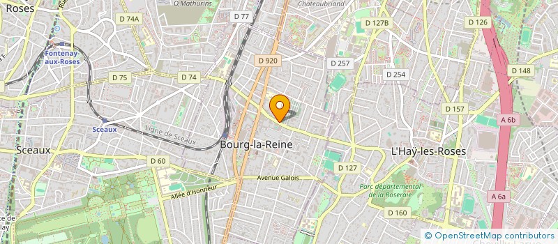 localisation de l'entreprise MONSIEUR LASSINA KONE à BOURG-LA-REINE