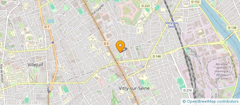 localisation de l'entreprise MONSIEUR LASSINE KONE  VITRY-SUR-SEINE