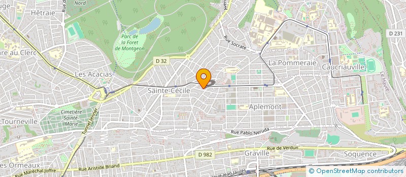 localisation de l'entreprise MONSIEUR LASSO CAMARA  LE HAVRE