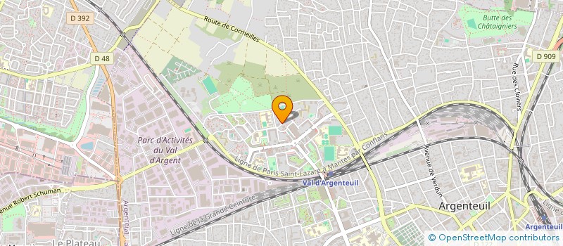 localisation de l'entreprise MONSIEUR LASU MIAH  ARGENTEUIL