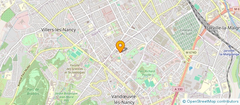 localisation de l'entreprise MONSIEUR LASZLO HORVATH  VANDUVRE-LES-NANCY