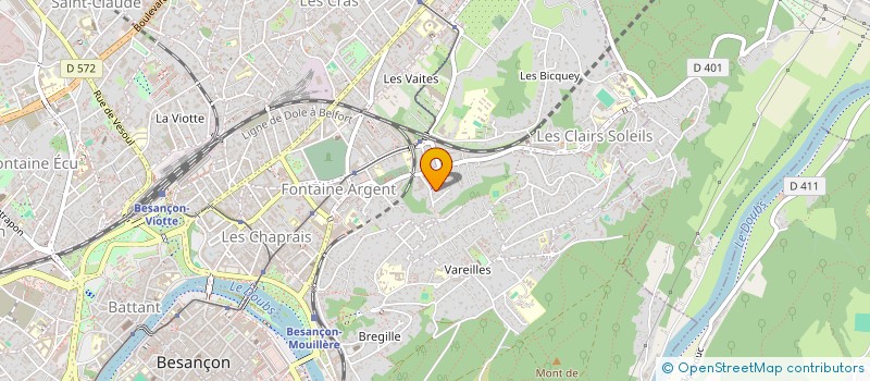 localisation de l'entreprise MONSIEUR LASZLO JEANPIERRE  BESANCON