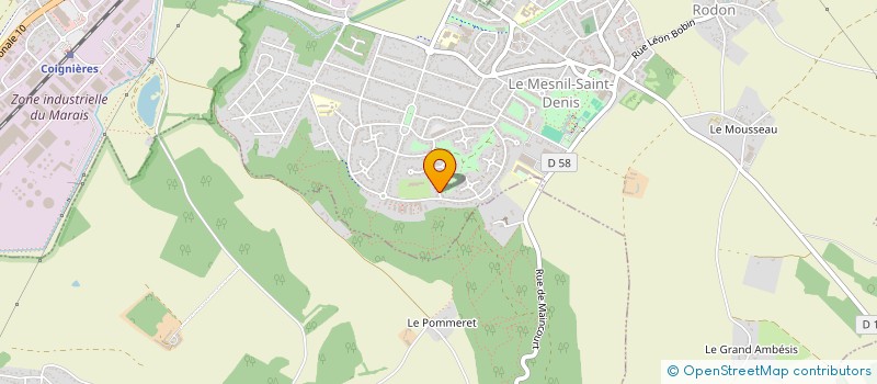 localisation de l'entreprise MONSIEUR LASZLO NAGY  LE MESNIL-SAINT-DENIS