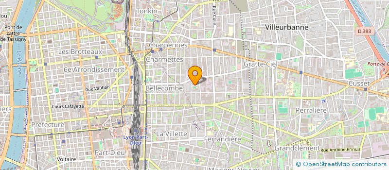 localisation de l'entreprise MONSIEUR LASZLO SUTO  VILLEURBANNE