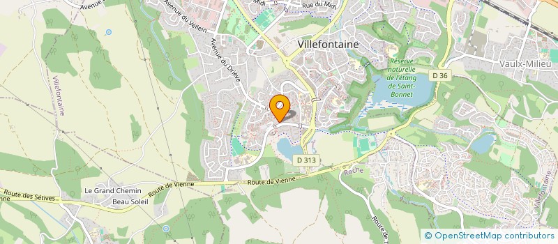 localisation de l'entreprise MONSIEUR LASZLO TRASCINELLI  VILLEFONTAINE