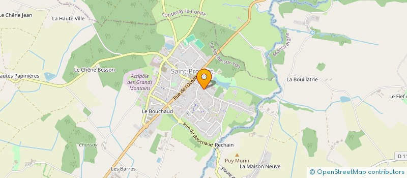 localisation de l'entreprise MONSIEUR LATAK RUHLING  SAINT-PROUANT