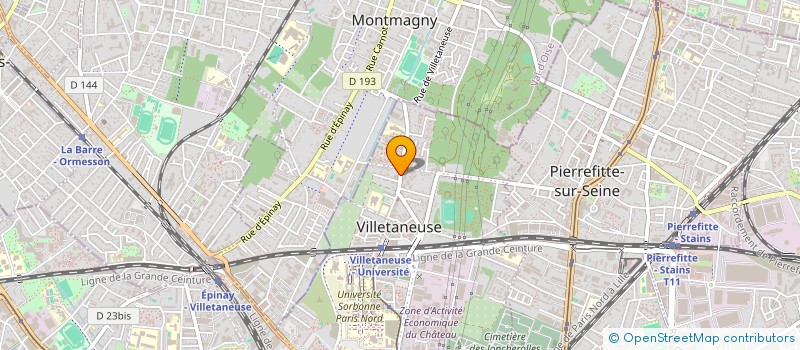 localisation de l'entreprise MONSIEUR LATAMENE LAMINI à VILLETANEUSE