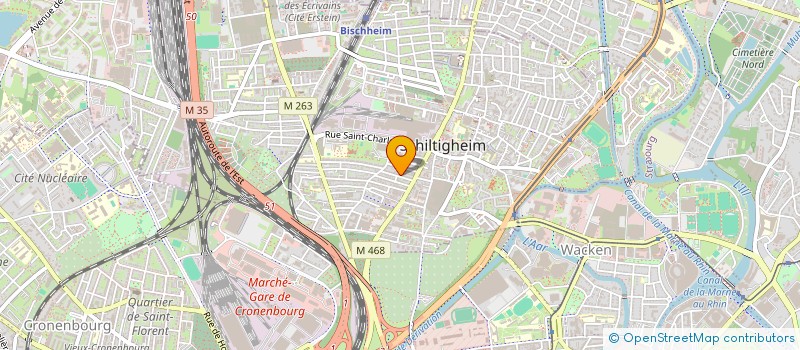 localisation de l'entreprise MONSIEUR LATE-GOO LAWSON  SCHILTIGHEIM