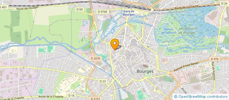 localisation de l'entreprise MONSIEUR LATE LAWSON-GAIZER  BOURGES