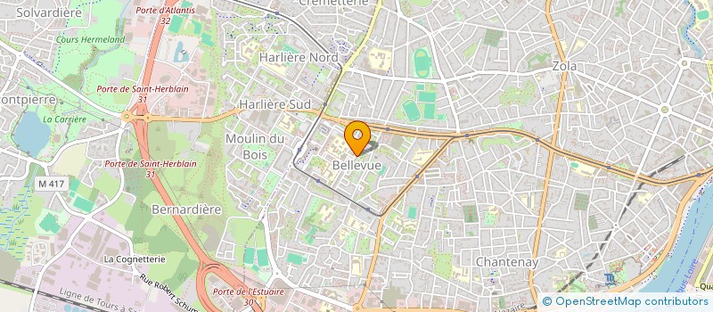 localisation de l'entreprise MONSIEUR LATEEF OLATUNJI à NANTES
