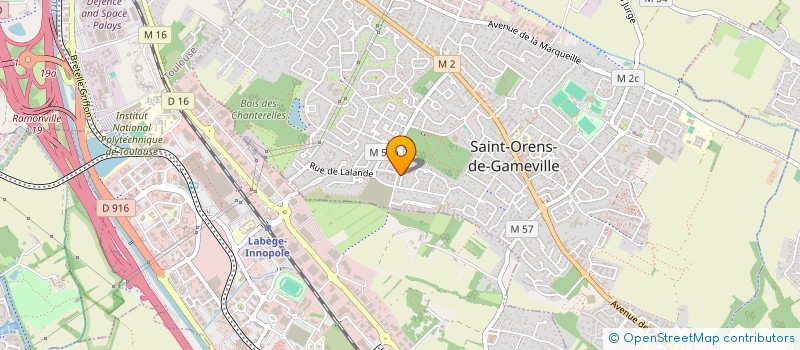 localisation de l'entreprise MONSIEUR LATEVI LAWSON AKPLACCA à SAINT-ORENS-DE-GAMEVILLE