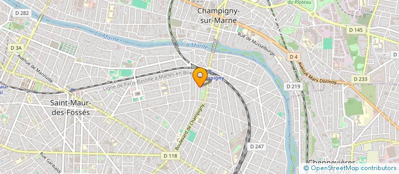 localisation de l'entreprise MONSIEUR LATHAN TARMAT  SAINT-MAUR-DES-FOSSES