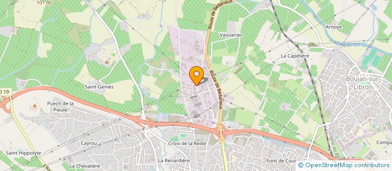 localisation de l'entreprise MONSIEUR LATIF ATAS à BEZIERS