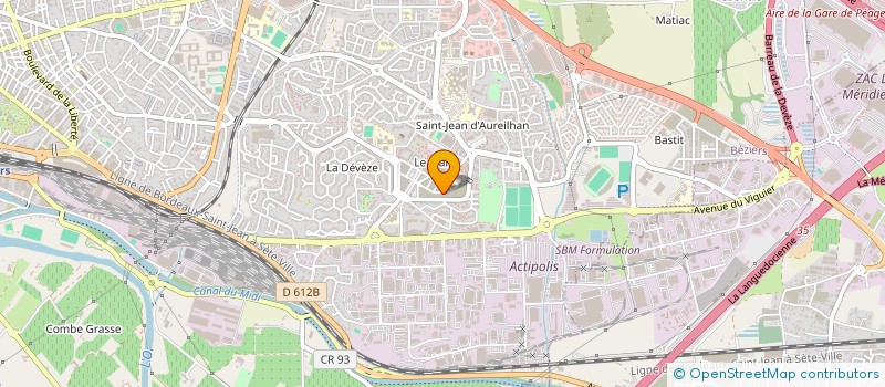 localisation de l'entreprise MONSIEUR LATIF CENGIZ  BEZIERS