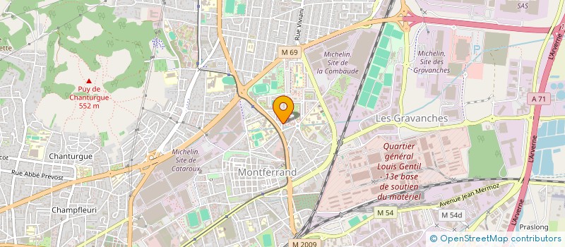 localisation de l'entreprise MONSIEUR LATIF ESER  CLERMONT-FERRAND