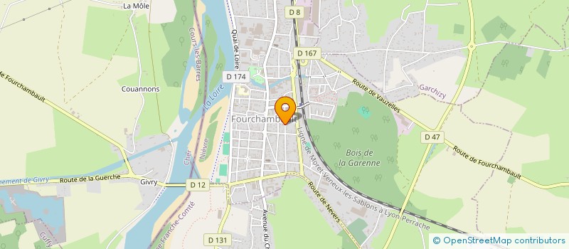 localisation de l'entreprise MONSIEUR LATIF TEKE à FOURCHAMBAULT