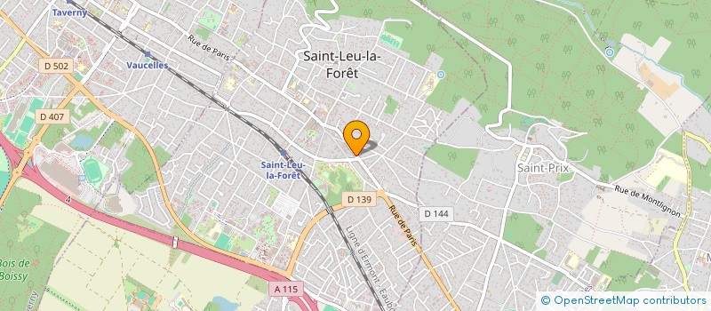 localisation de l'entreprise MONSIEUR LATIFULLAH AZIT  SAINT-LEU-LA-FORET