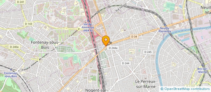 localisation de l'entreprise MONSIEUR LATY DIOP à LE PERREUX-SUR-MARNE