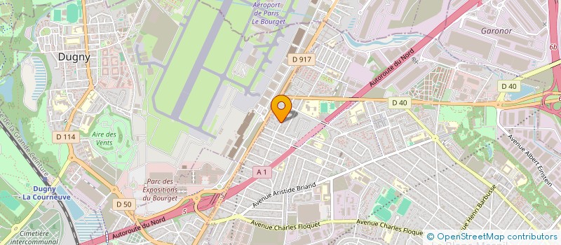 localisation de l'entreprise MONSIEUR LAUDECY MAGALHAES DOS SANTOS  LE BLANC-MESNIL