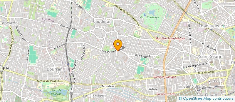 localisation de l'entreprise MONSIEUR LAURA GRYGA  BORDEAUX