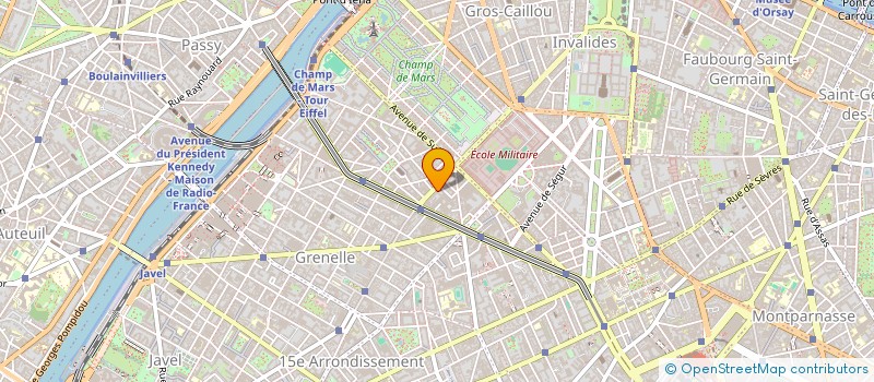 localisation de l'entreprise MONSIEUR LAURE GROSDEMOUGE  PARIS