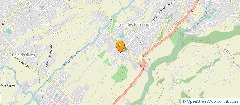 localisation de l'entreprise MONSIEUR LAUREL CLOTAGATIDE à SAINT-PIERRE