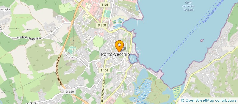 localisation de l'entreprise MONSIEUR LAURENCE APPIETTO  PORTO-VECCHIO