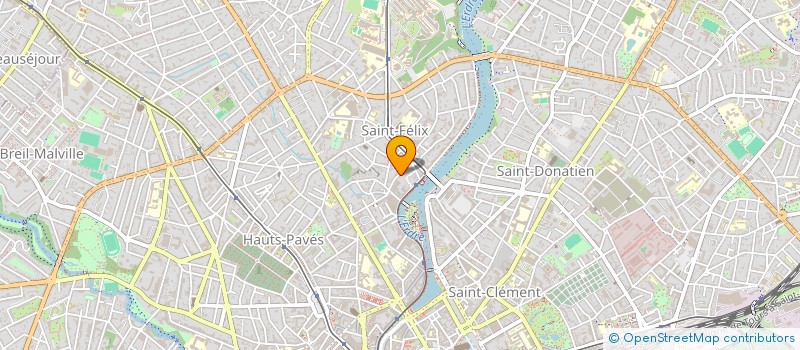 localisation de l'entreprise MONSIEUR LAURENCE GUERIF à NANTES