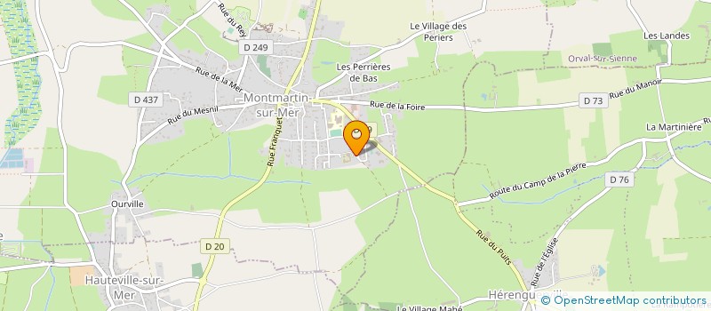 localisation de l'entreprise MONSIEUR LAURENCE LANNOY  MONTMARTIN-SUR-MER